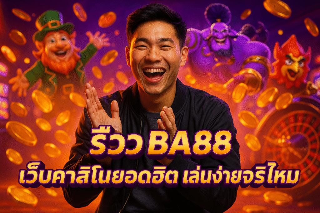 รีวิว BA88 เว็บคาสิโนยอดฮิต เล่นง่ายจริงไหม
