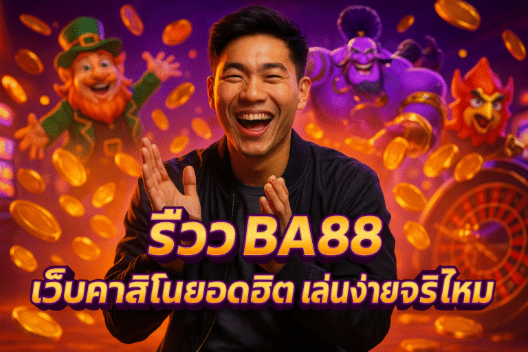 รีวิว BA88 เว็บคาสิโนยอดฮิต เล่นง่ายจริงไหม