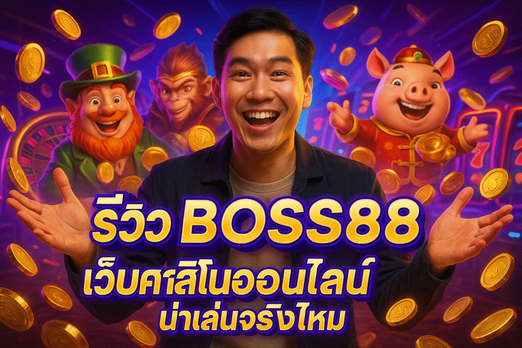 รีวิว BOSS88 เว็บคาสิโนออนไลน์ น่าเล่นจริงไหม
